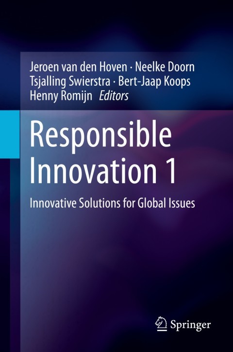 Cover image for book Responsible Innovation 1
