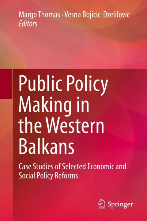 Cover image for book Public Policy Making in the Western Balkans