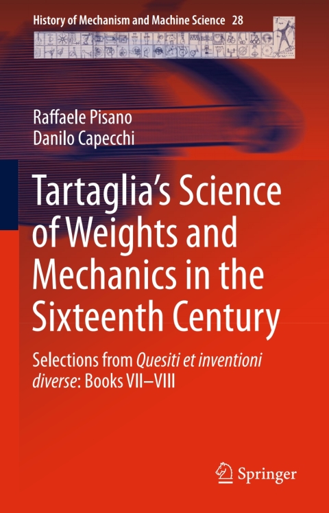 Cover image for book Tartaglia’s Science of Weights and Mechanics in the Sixteenth Century