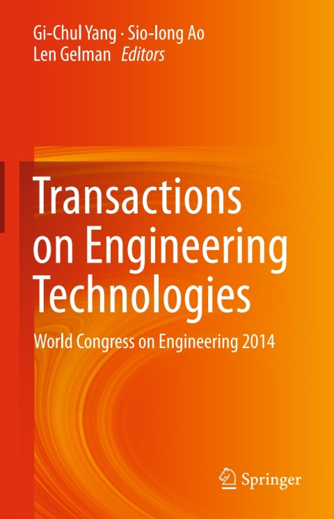 Cover image for book Transactions on Engineering Technologies