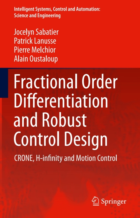 Cover image for book Fractional Order Differentiation and Robust Control Design