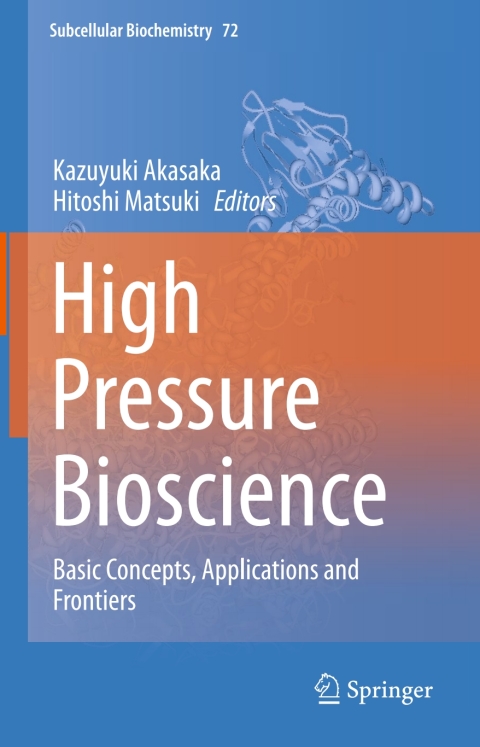 Cover image for book High Pressure Bioscience