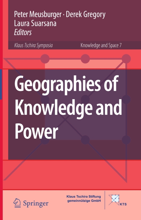 Cover image for book Geographies of Knowledge and Power