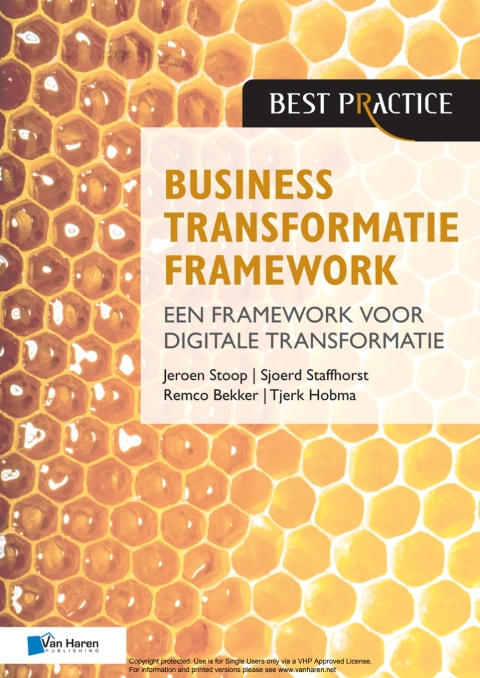 Cover image for book Business Transformatie Framework - een raamwerk voor organisatieverbetering