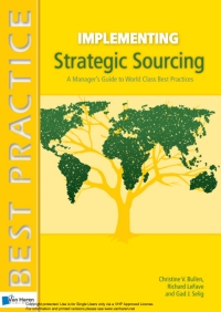 صورة الغلاف: Implementing Strategic Sourcing 1st edition 9789087535797