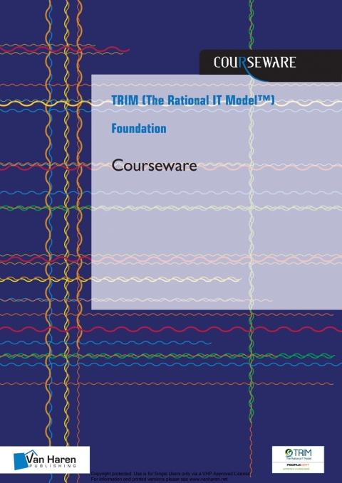 Cover image for book TRIM (The Rational IT Model™) Foundation - Courseware