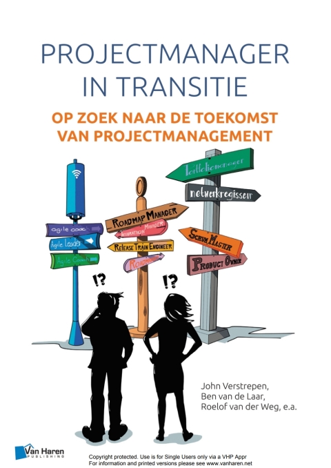 Cover image for book Projectmanager in transitie