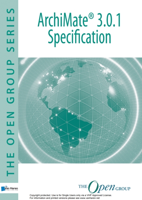 Cover image for book ArchiMate® 3.0.1 Specification