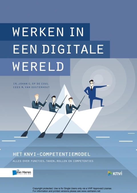 Cover image for book Werken in een digitale wereld