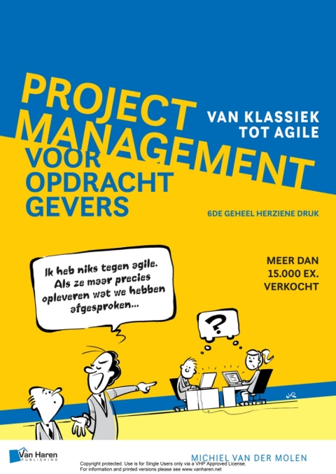 Cover image for book Projectmanagement voor opdrachtgevers 6de herziene druk