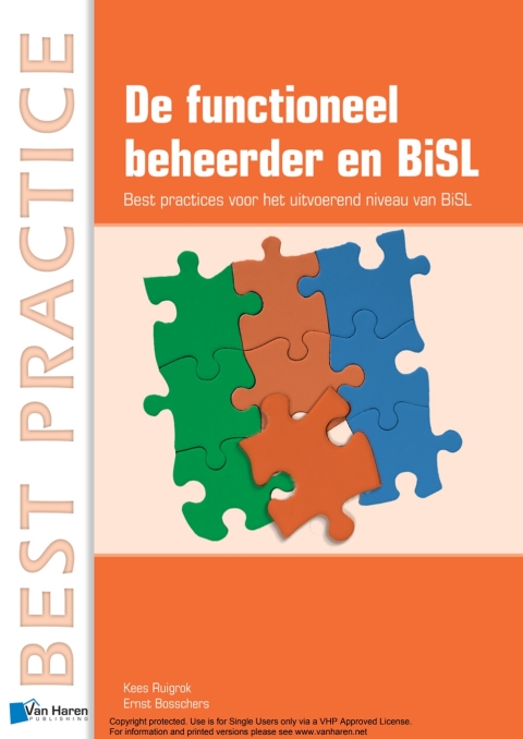 Cover image for book De functioneel beheerder en BiSL®
