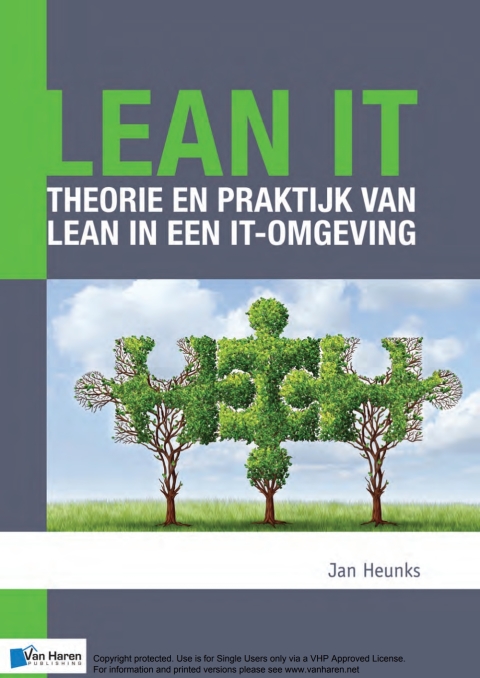 Cover image for book Lean IT - Theorie en praktijk van Lean in een IT-omgeving