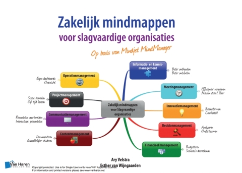 Cover image for book Zakelijk mindmappen voor slagvaardige organisaties - Op basis van Mindjet MindManager