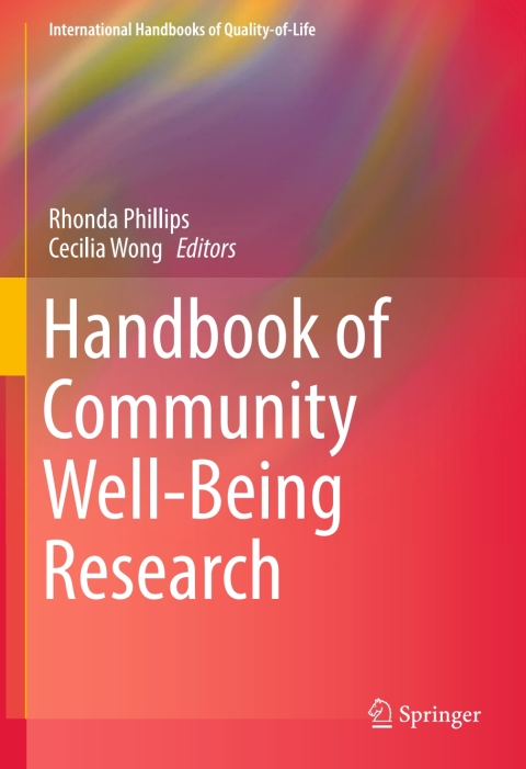 Cover image for book Handbook of Community Well-Being Research