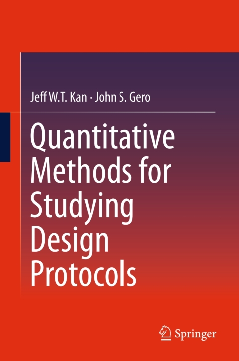 Cover image for book Quantitative Methods for Studying Design Protocols