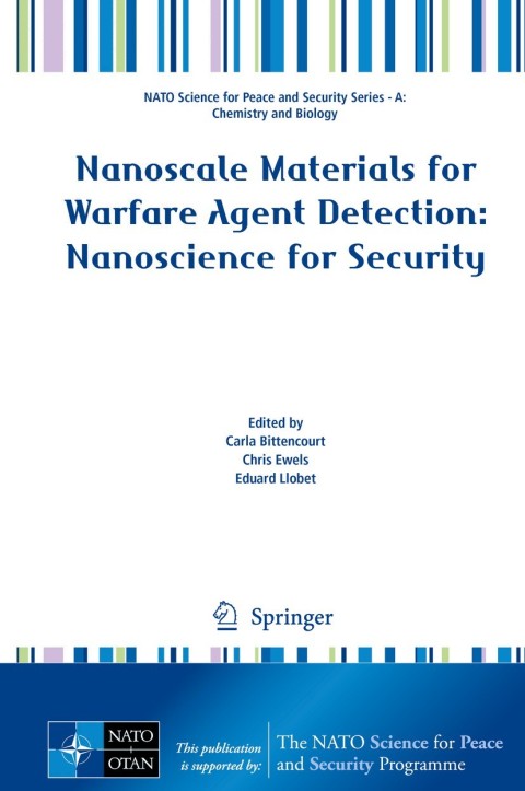 Cover image for book Nanoscale Materials for Warfare Agent Detection: Nanoscience for Security