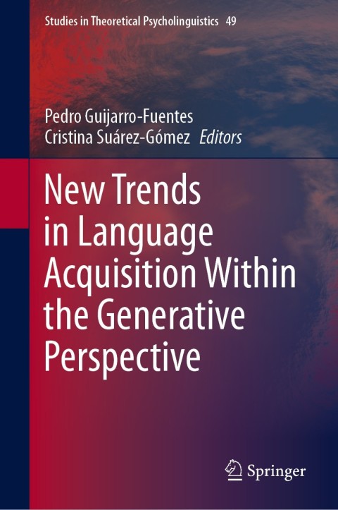 Cover image for book New Trends in Language Acquisition Within the Generative Perspective