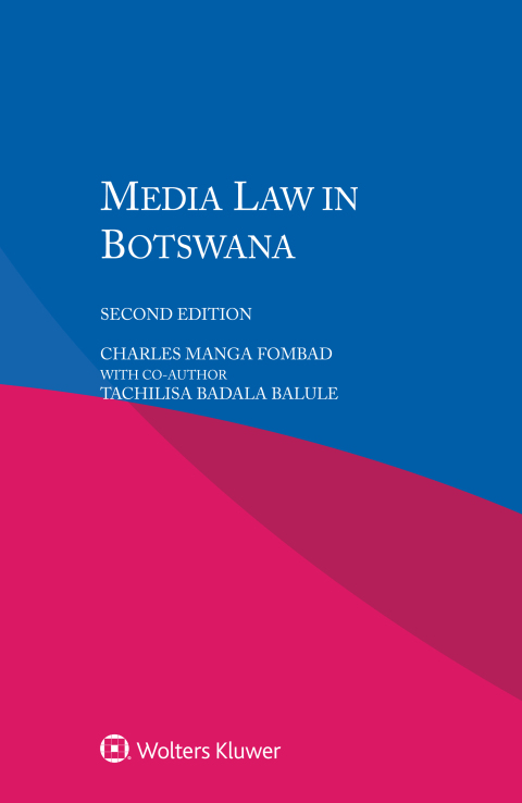 Cover image for book Media Law in Botswana