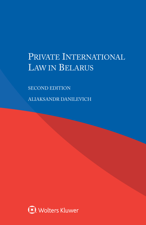 Cover image for book Private International Law in Belarus
