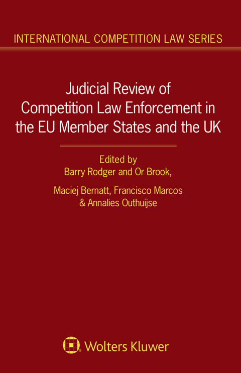 Cover image for book Judicial Review of Competition Law Enforcement in the EU Member States and the UK