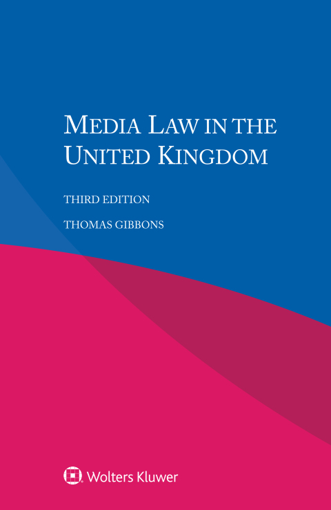 Cover image for book Media Law in the United Kingdom
