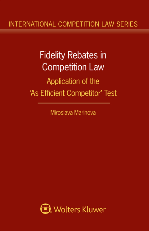 Cover image for book Fidelity Rebates in Competition Law