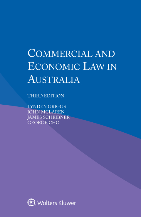 Cover image for book Commercial and Economic Law in Australia