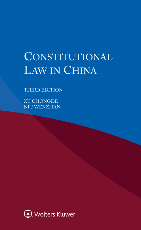 Cover image for book Constitutional Law in China