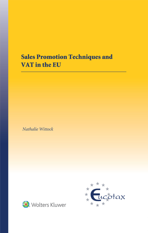 Cover image for book Sales Promotion Techniques and VAT in the EU