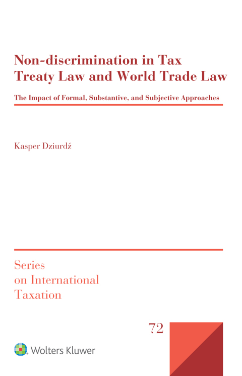 Cover image for book Non-discrimination in Tax Treaty Law and World Trade Law