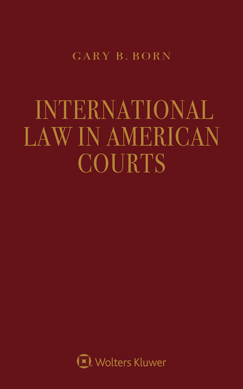 Cover image for book International Law in American Courts