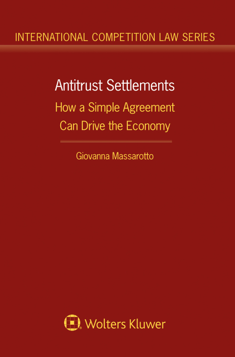 Cover image for book Antitrust Settlements