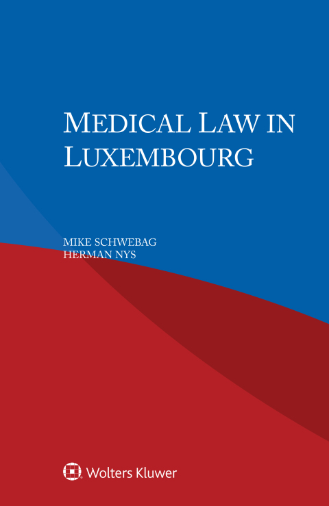 Cover image for book Medical Law in Luxembourg