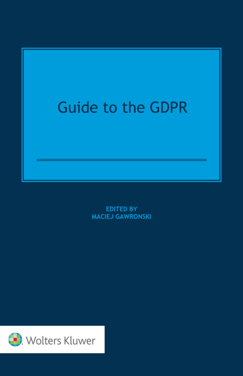 Cover image for book Guide to the GDPR