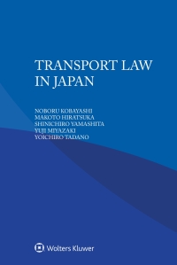 Titelbild: Transport Law in Japan 9789403517162