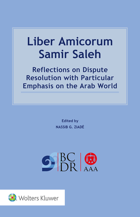 Cover image for book Liber Amicorum Samir Saleh