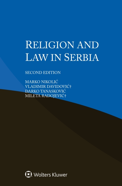 Cover image for book Religion and Law in Serbia