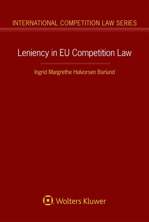 Cover image for book Leniency in EU Competition Law