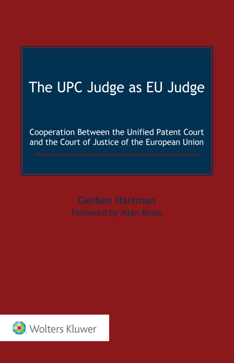 Cover image for book The UPC Judge as EU Judge