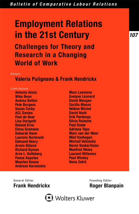 Cover image for book Employment Relations in the 21st Century