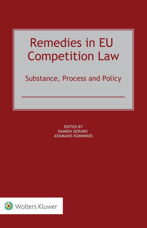 Cover image for book Remedies in EU Competition Law