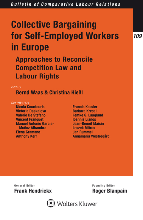 Cover image for book Collective Bargaining for Self-Employed Workers in Europe