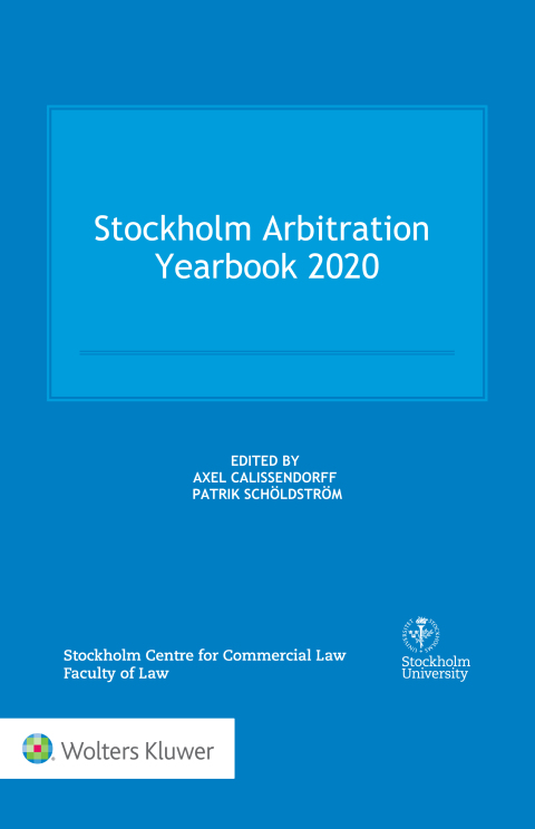 Cover image for book Stockholm Arbitration Yearbook 2020