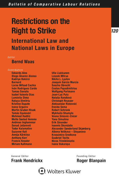 Cover image for book Restrictions on the Right to Strike