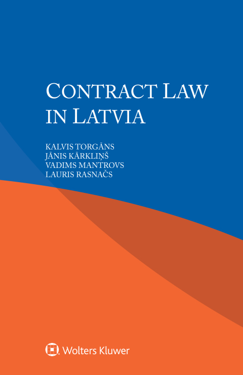 Cover image for book Contract Law in Latvia