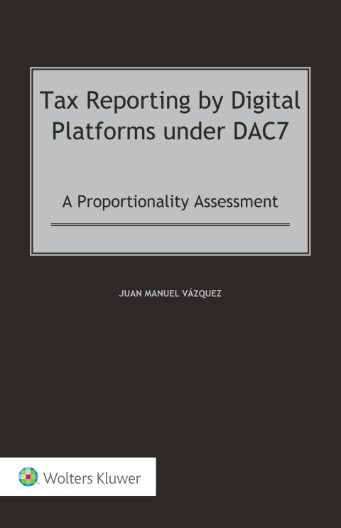 Cover image for book Tax Reporting by Digital Platforms under DAC7