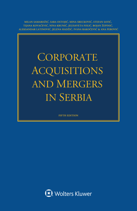 Cover image for book Corporate Acquisitions and Mergers in Serbia