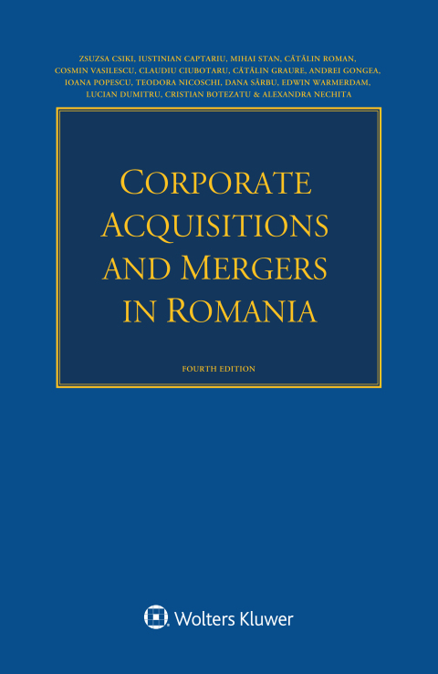 Cover image for book Corporate Acquisitions and Mergers in Romania