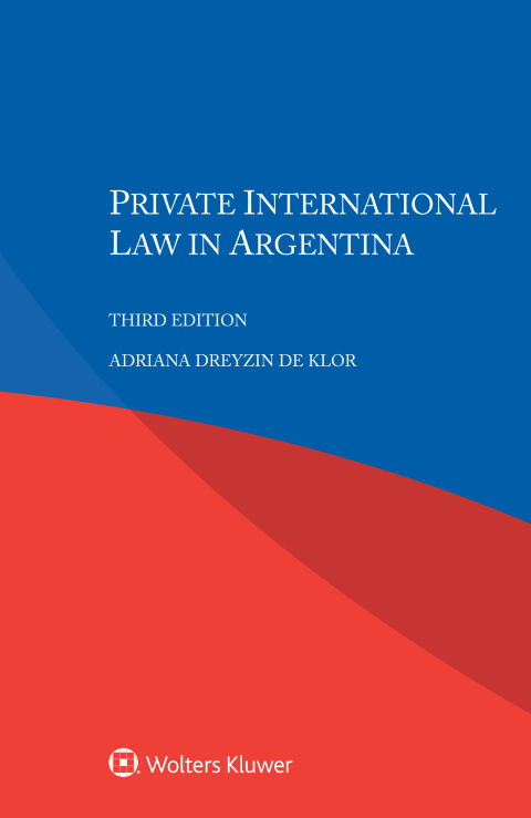 Cover image for book Private International Law in Argentina