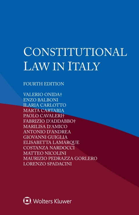 Cover image for book Constitutional Law in Italy